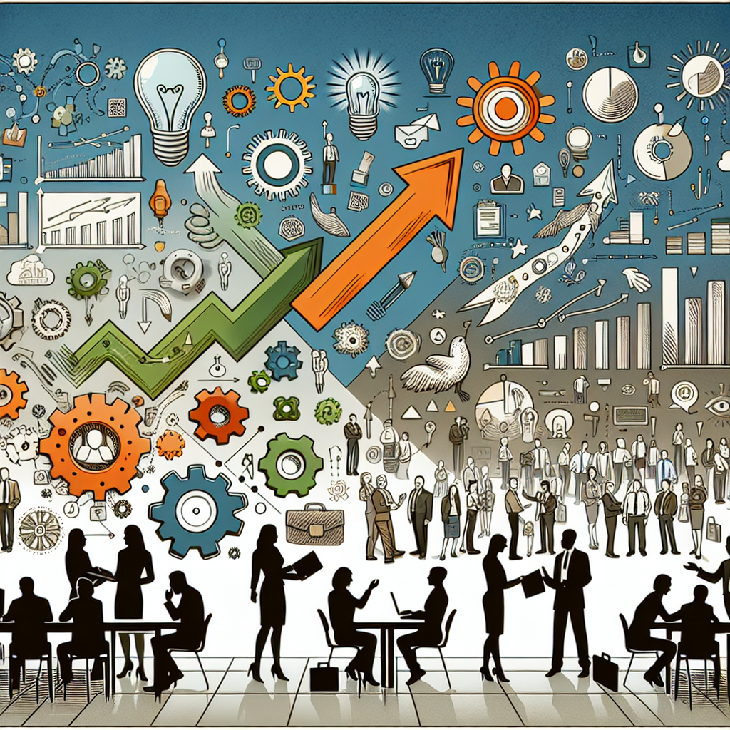 Illustration depicting the influence of constructive feedback on enhancing workplace relations and fostering a thriving professional environment.