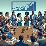 Managers lead a friendly five-minute morning feedback ritual, coaching team members in a continuous feedback culture to boost engagement and performance improvement.